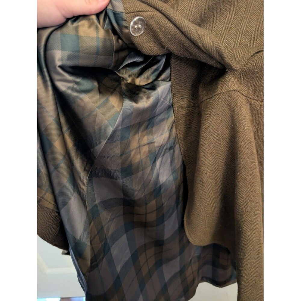Outlander X Torrid Olive Green Tartan Jacket Size 1 - Picture 10 of 10